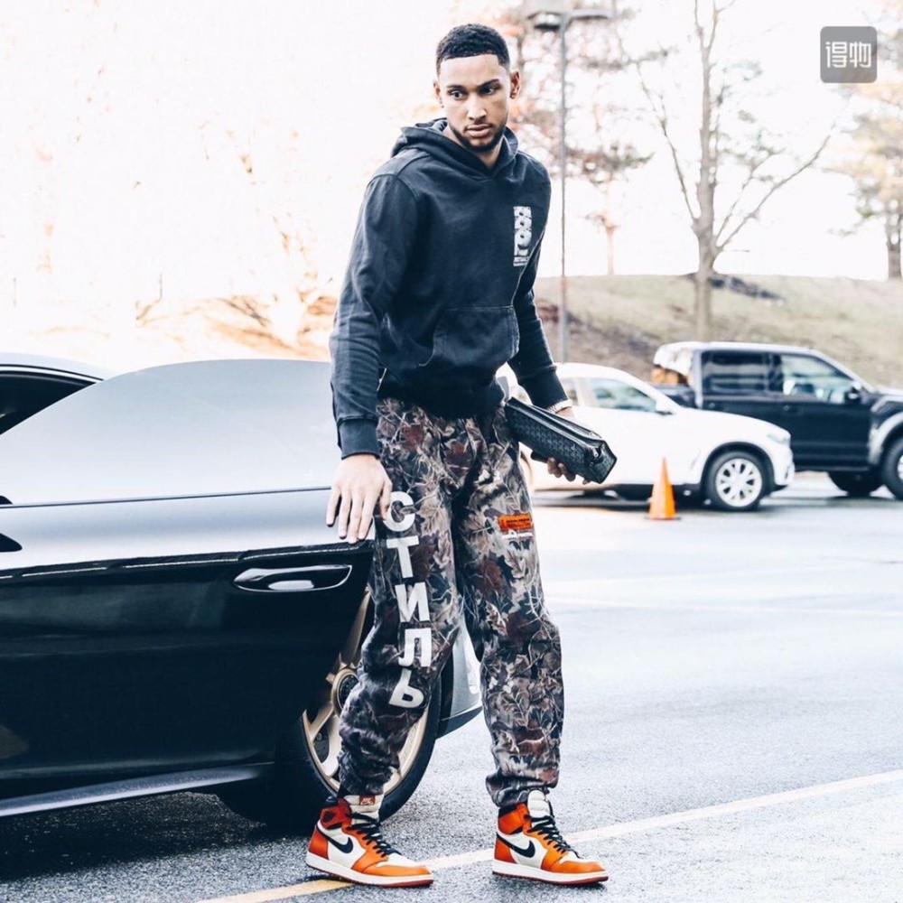 大男孩本西蒙斯的时尚品味