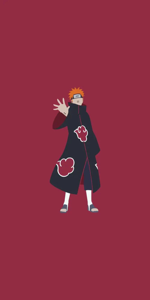 动漫壁纸:火影忍者佩恩手机壁纸,佩恩之后再无火影