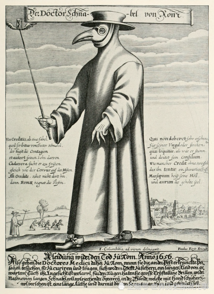 在欧洲中世纪那些头戴神秘鸟头面具的都是些什么人