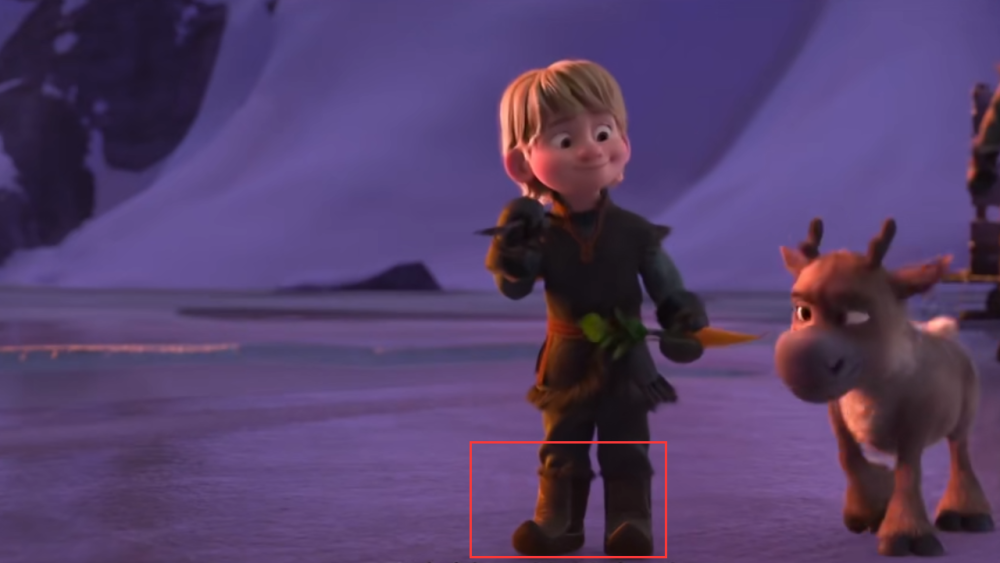 冰雪奇缘:迪士尼有多细节?安娜与克里斯小时候穿的是一样的鞋