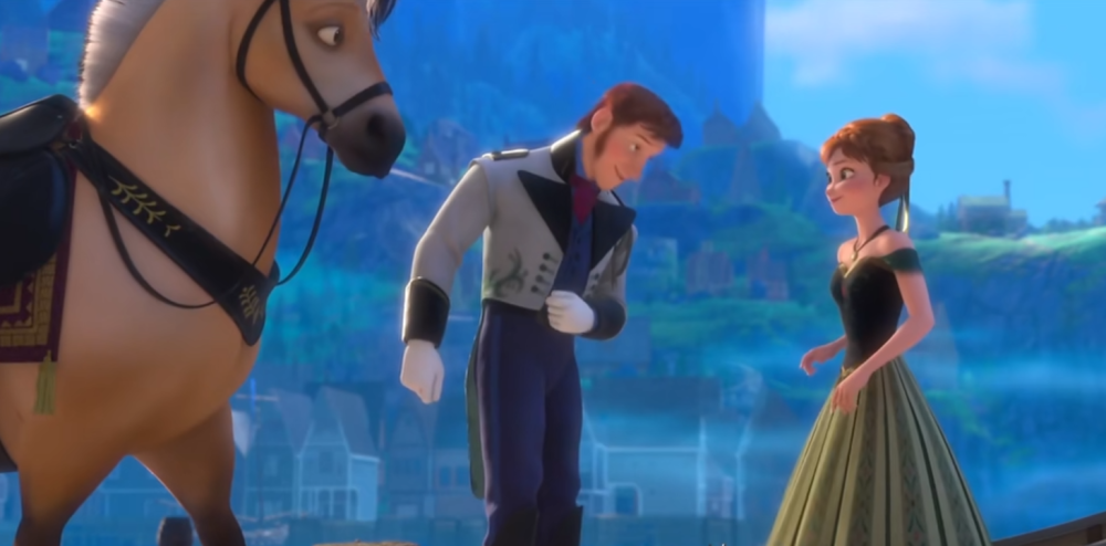 冰雪奇缘:迪士尼有多细节?安娜与克里斯小时候穿的是一样的鞋