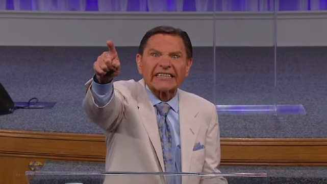 美国得克萨斯州的一名83岁名叫肯尼斯·科普兰(kenneth copeland)的