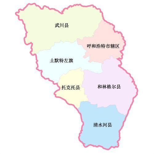 呼和浩特的五个旗县中哪一个经济实力最强