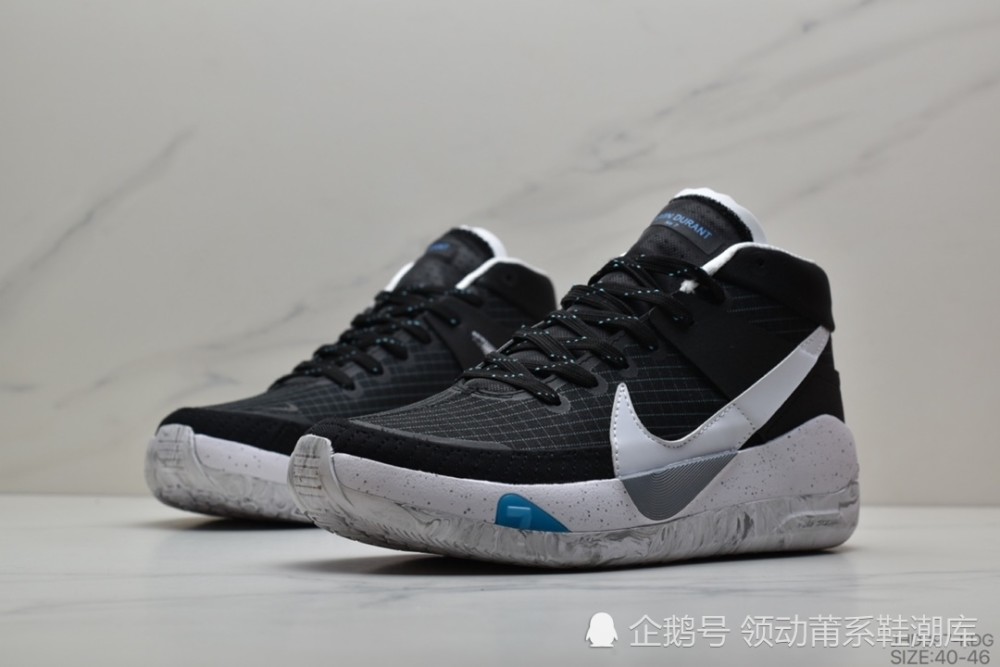 kd13新款黑白配色鉴赏_腾讯新闻