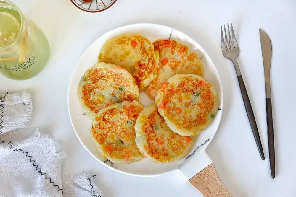 3分钟搞定酥脆营养的田园土豆早餐饼好吃又好做