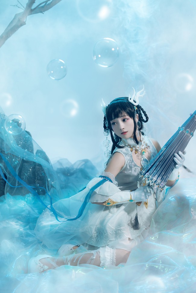 cos剑网3蓬莱这是你掉的伞萝吗