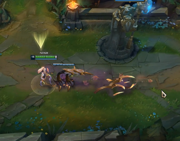 以上是魔女婕拉的e技能缠绕之根配合激活种子的展示,不得不说至臻魔女