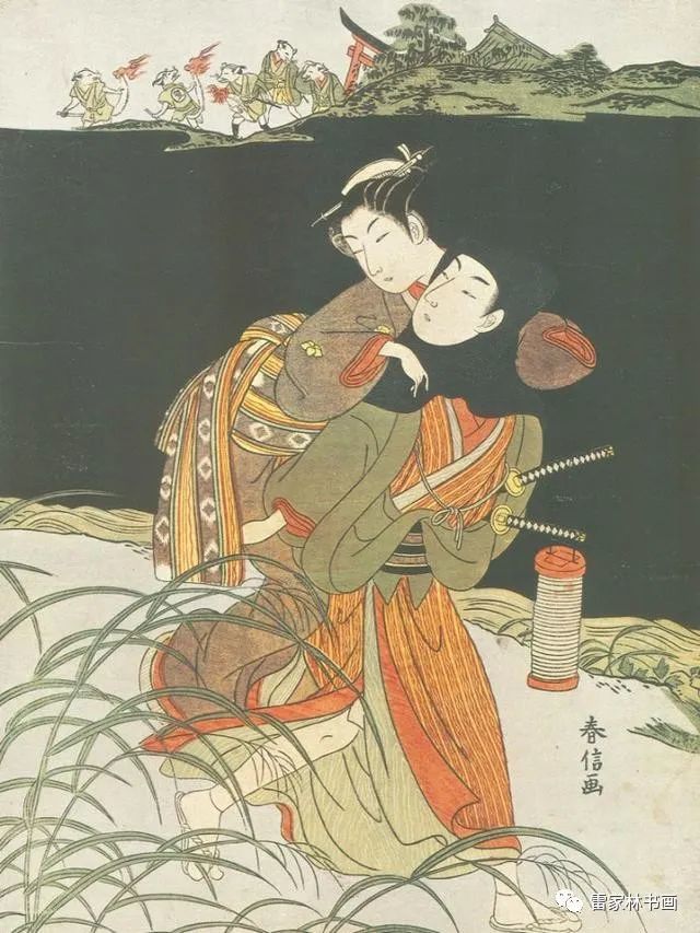 版画 春画 鈴木春信 2枚