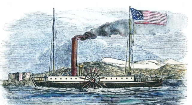 科学发明小故事,富尔顿和轮船的发明|罗伯特·富尔顿|蒸汽机