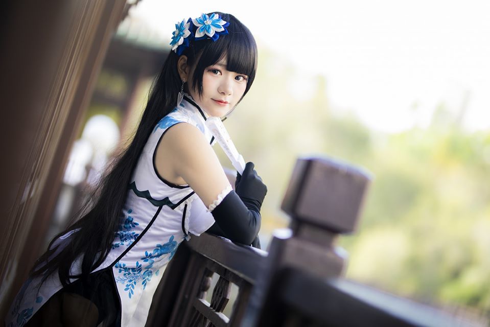 黑长直与旗袍的完美搭配有人知道小姐姐cos的哪部作品吗