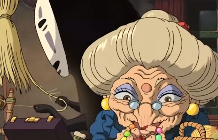 千与千寻无脸男为何能留在钱婆婆那里却不能留在汤婆婆那里