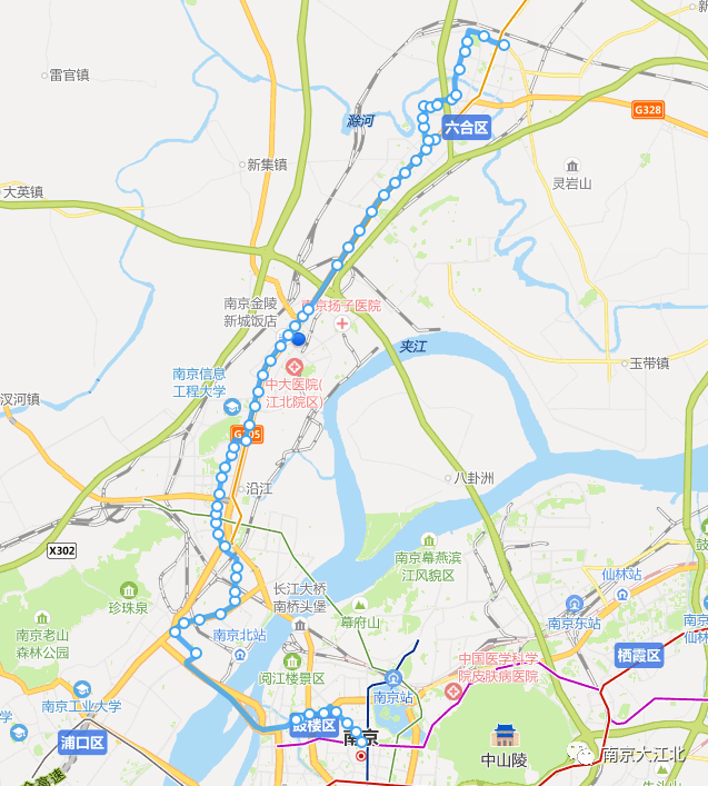 江北这些公交线路将做调整,涉及大厂,葛塘,盘城,六合等地区
