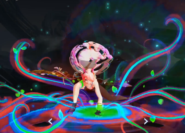 玩家自制瑶九色鹿皮肤,看到出场背景特效后,堪比五岳限定皮肤