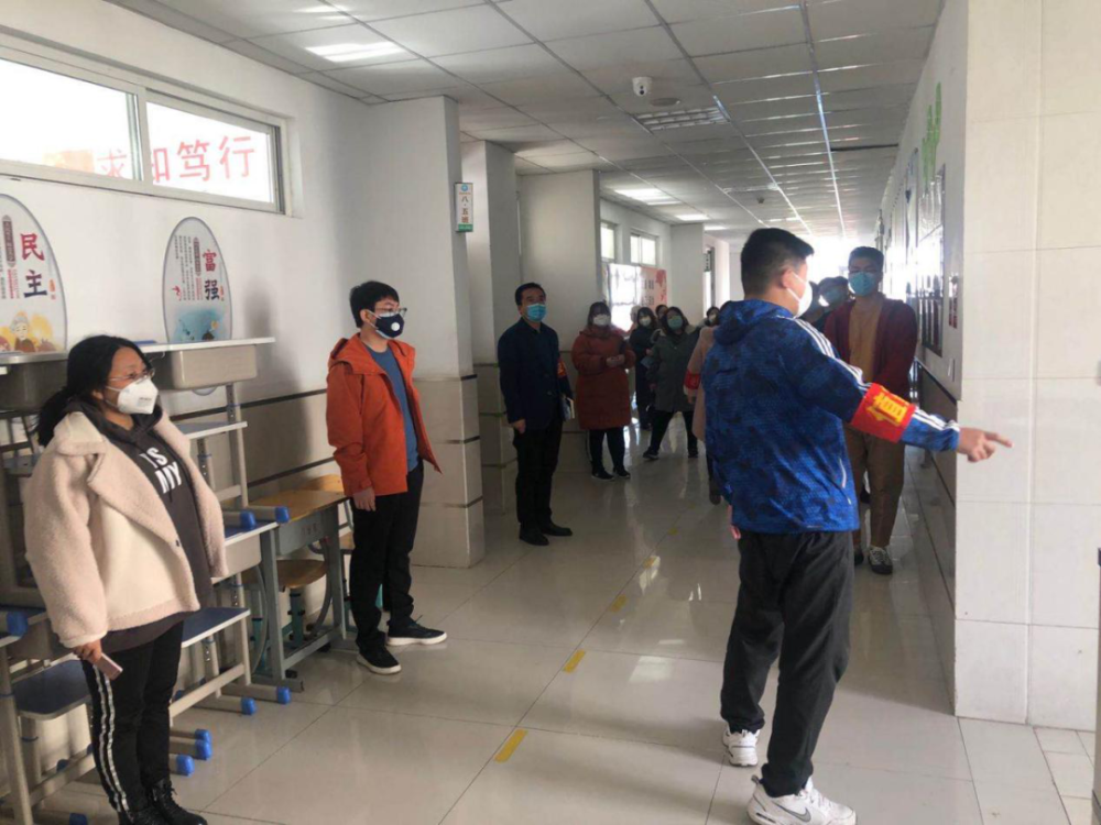 战疫情,备复课,我们在行动——下朱庄街南湖初级中学迎接区级复课开学