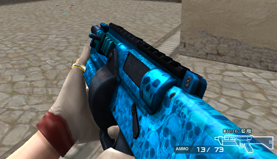 m1216—蓝魔在挑战强化武器出现之前,在挑战模式中除了那一金一银两把