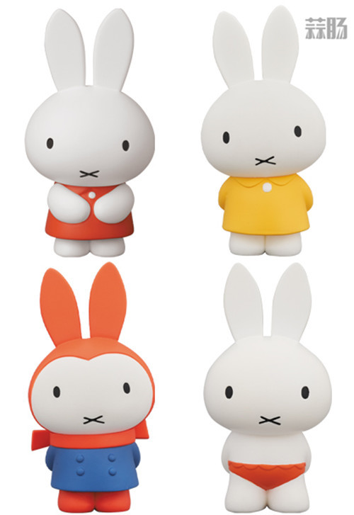 medicomtoy推出米菲兔65周年纪念四件套手办