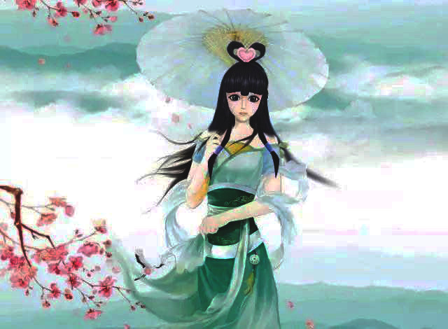 当叶罗丽战士穿上古代衣服后王默美如仙女一般辛灵成为了将军