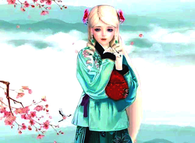 当叶罗丽战士穿上古代衣服后,王默美如仙女一般,辛灵成为了将军