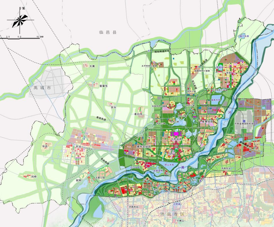 定了20202035规划出炉黄河北将崛起一座新济南城