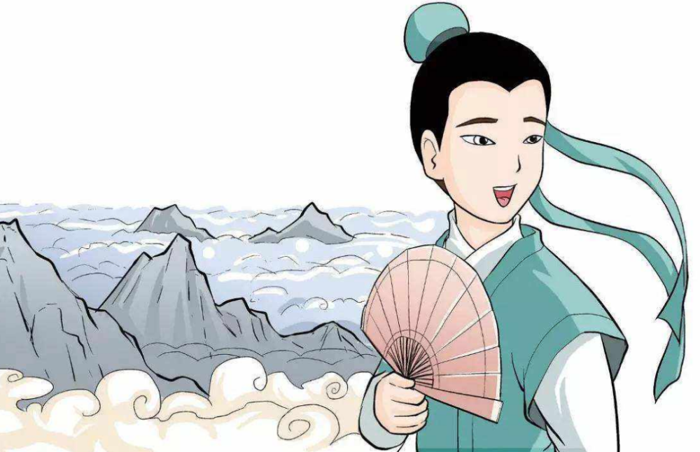 5岁娃陪爷爷散步写首咏花诗,短短20个字流传至今,后成一代高僧