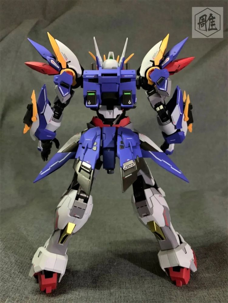 mjh飞翼ew精细分色涂装制作