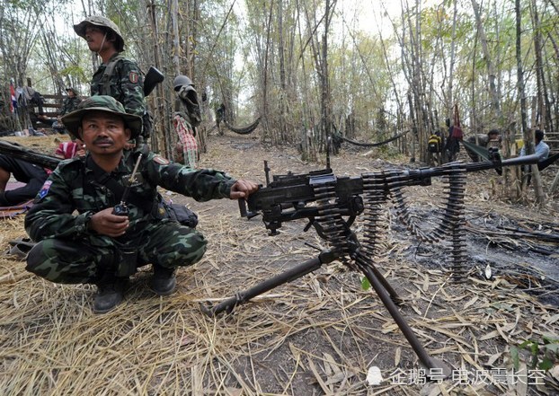 非常少见!国产57式和89式重机枪同时现身缅北,被誉山地神器
