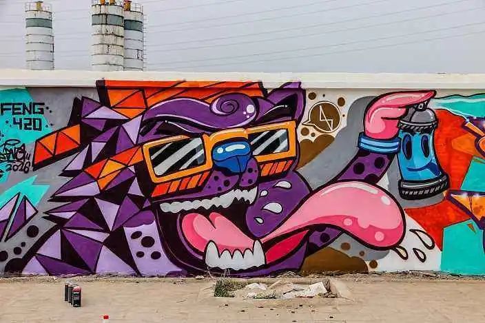 街头的武汉人,"朋克之城""兴盛涂鸦之城"解放了!