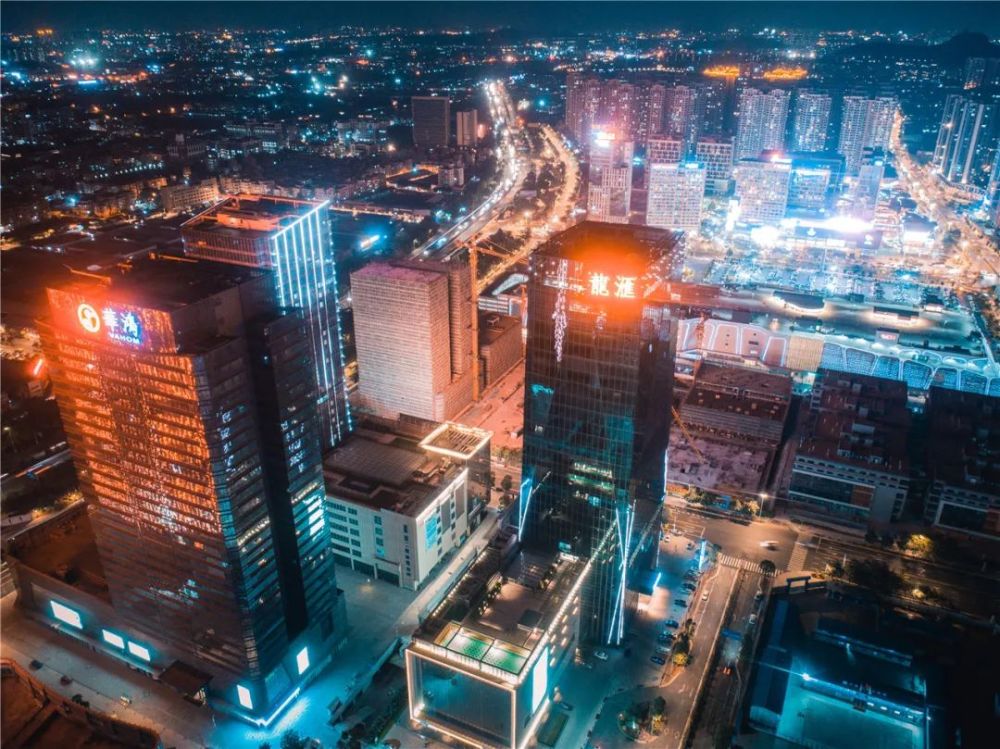 夜太美大沥专属黑金都市大片来袭这样的网红夜景美出天际