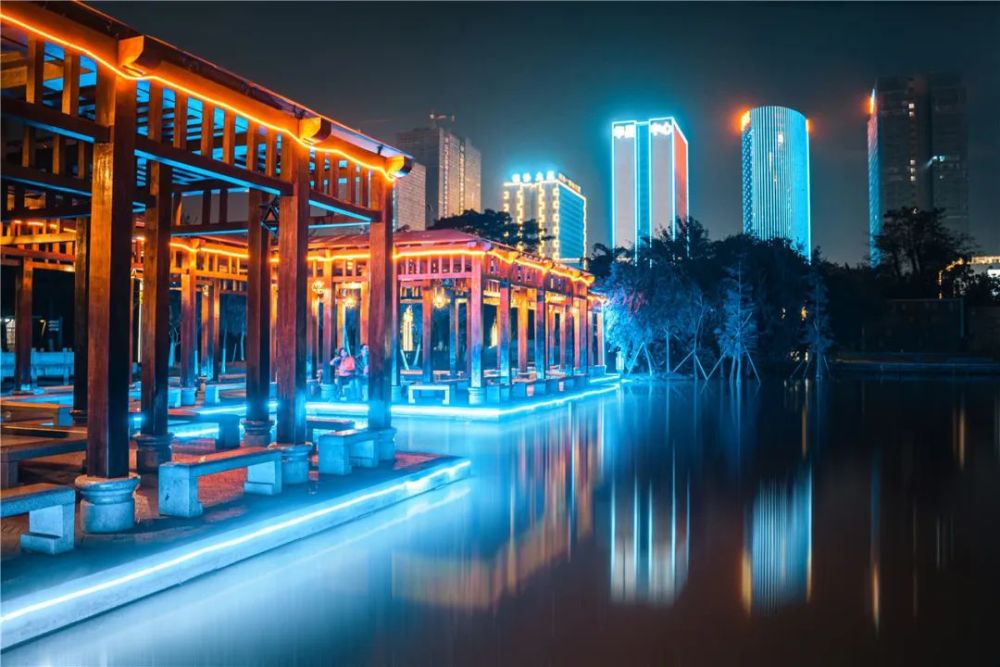 夜太美大沥专属黑金都市大片来袭这样的网红夜景美出天际