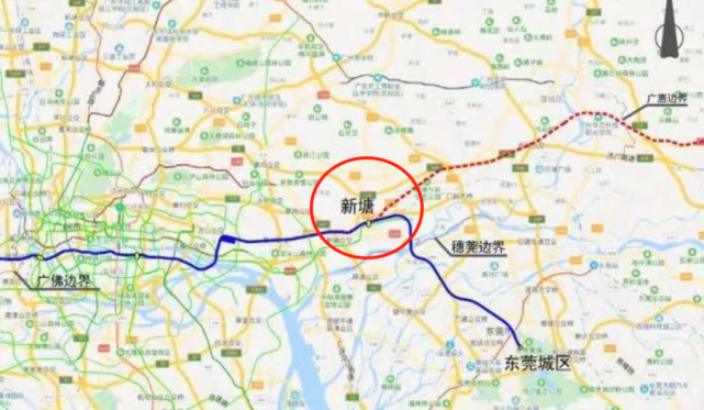 重磅東莞水鄉片隔壁要建新火車站5條地鐵匯聚