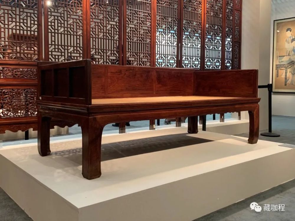 挖缺做,各种枨,黄花梨方腿小榻632万成交