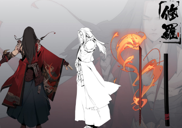 橘右京修罗早期设计稿曝光,戴着眼罩超帅气,怎么选了个最丑的