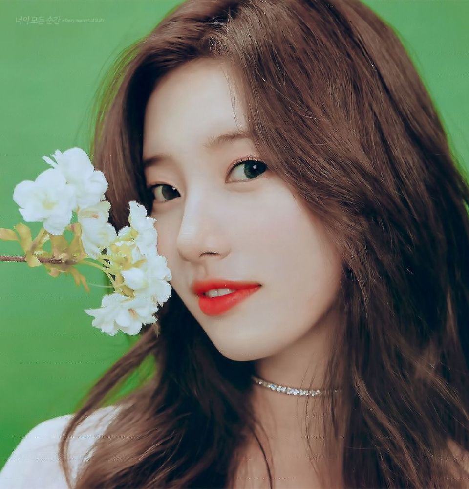 裴秀智全新画报,春天里的花仙子