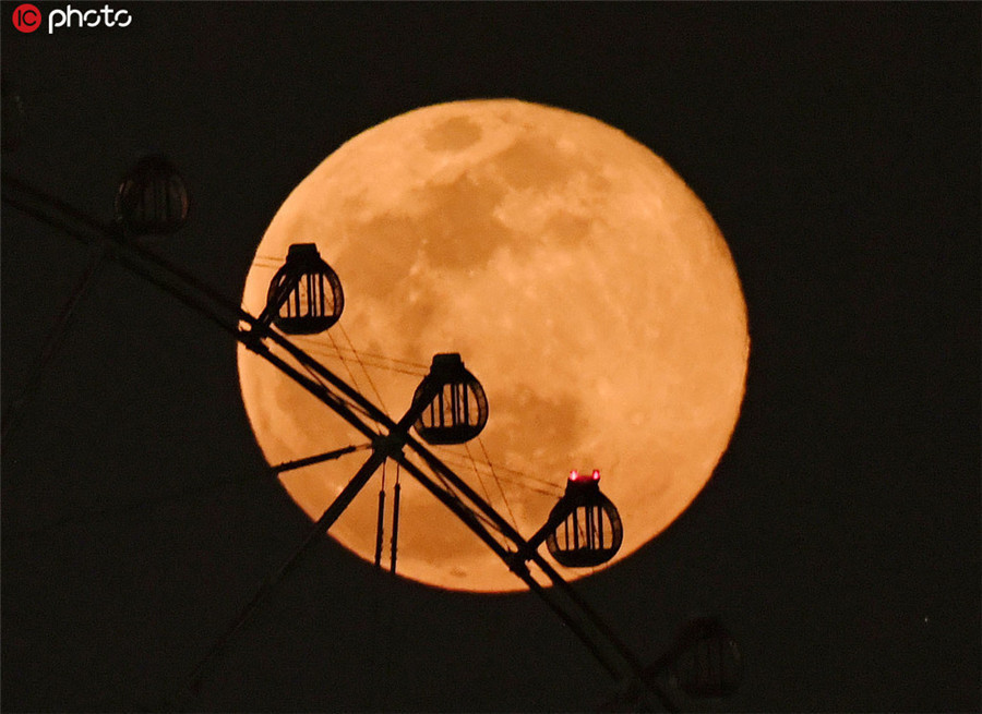 年度最大满月多国再现超级月亮