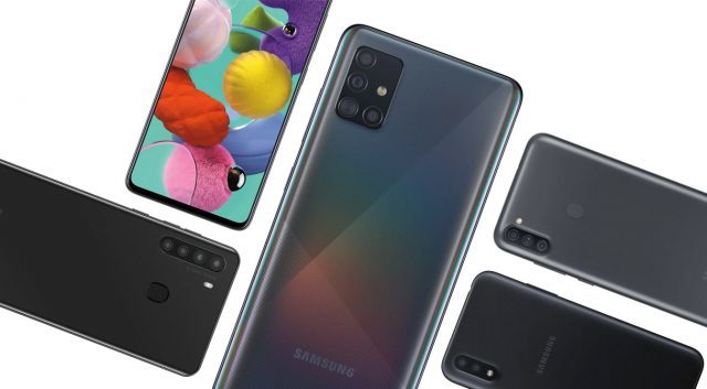 三星宣布推出galaxya51和a71以及新的超预算产品