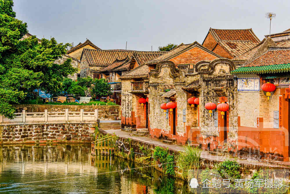 广东东莞茶山镇南社明清古村落,古建筑众多风景美丽如画,看咋样