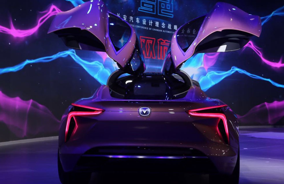 颜值超越cc双门跑车设计飞翼车门开上平民跑车就指望它了