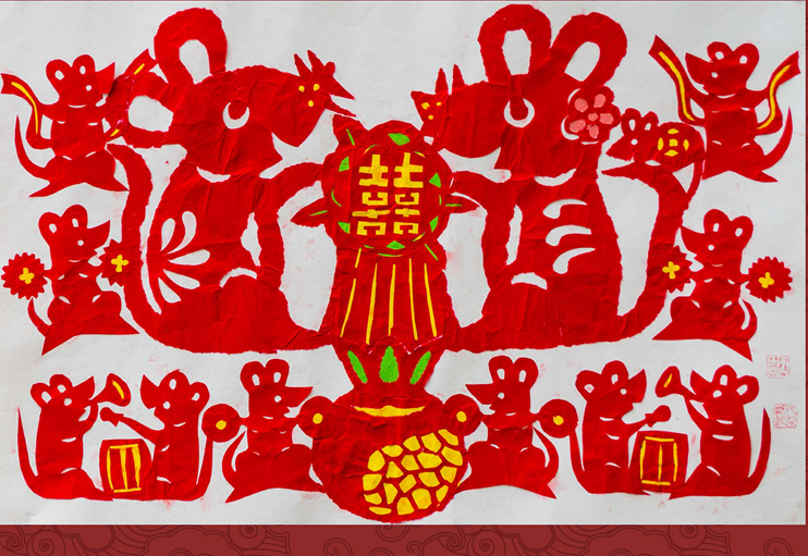 《老鼠娶亲》郑兆永《老鼠嫁女》黄陵《瑞鼠迎春》时佩蓉《非你莫鼠》