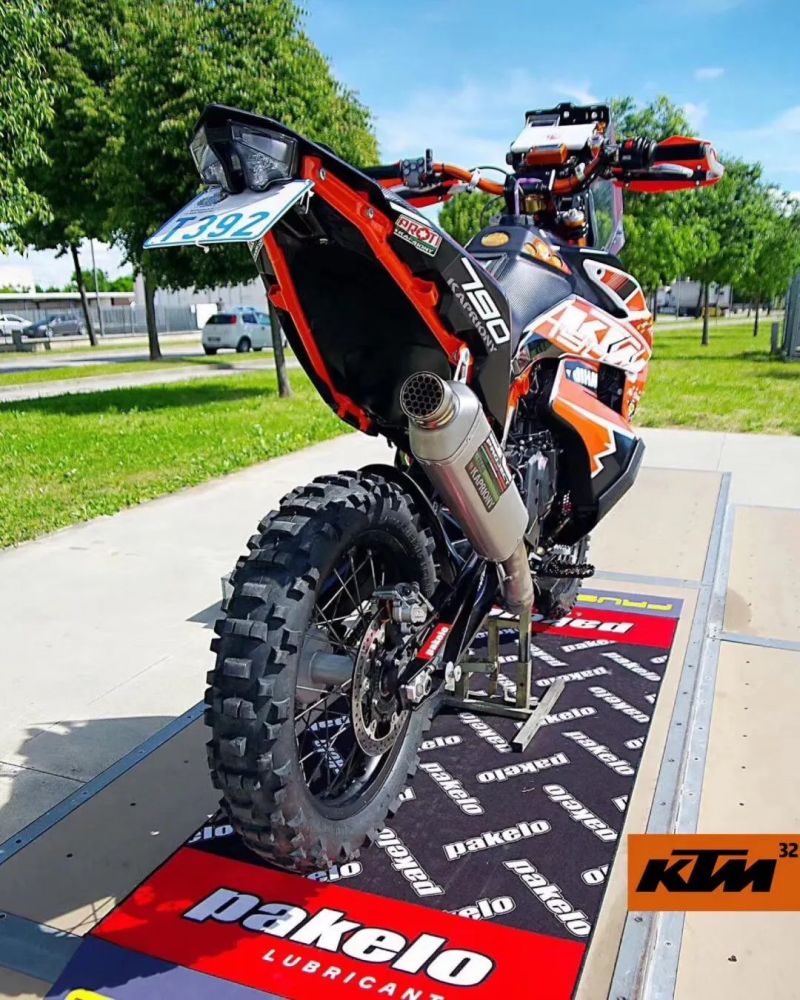 ktm 790adv改装案例展示,纯正的拉力赛车范儿!