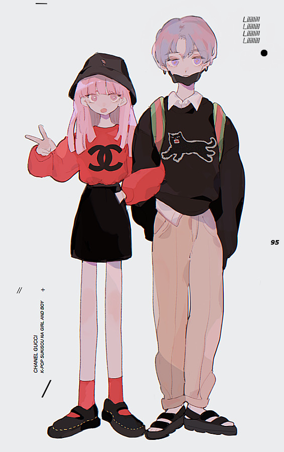 恋爱相交心粉色系的甜蜜p站美图画师推荐