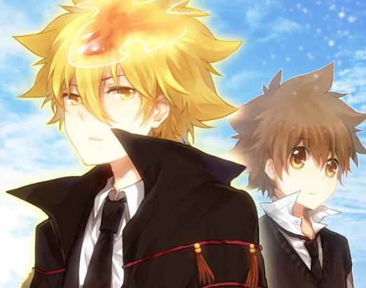 沢田纲吉和泽田家光