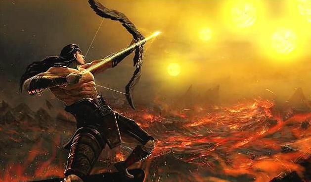 神话故事里射日的后羿并不叫后羿人们误读几千年