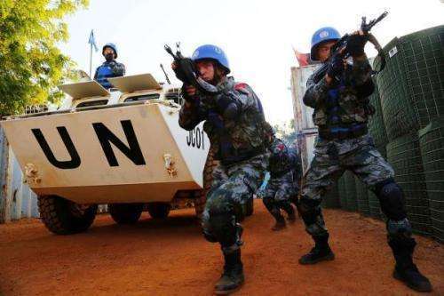 为防新冠疫情扩散联合国维和部队暂停轮换
