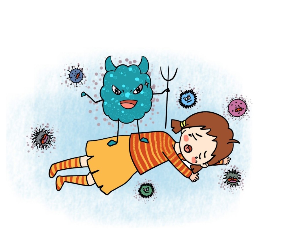 其实免疫力好就比身体里的挡箭牌,时刻防止病毒,细菌等外敌的入侵.