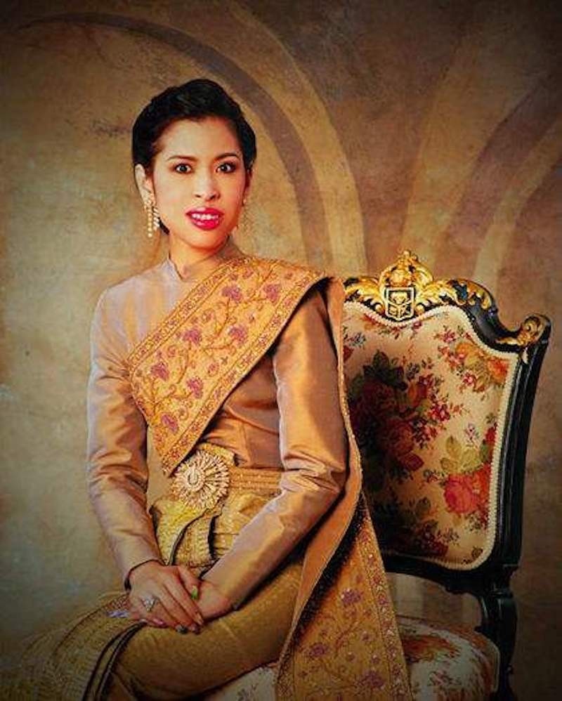 泰国朱拉蓬公主的嘴图片