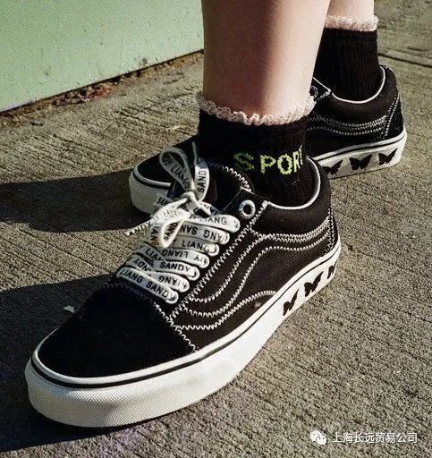 懂女生的聯名 vans old skool 蝴蝶印花