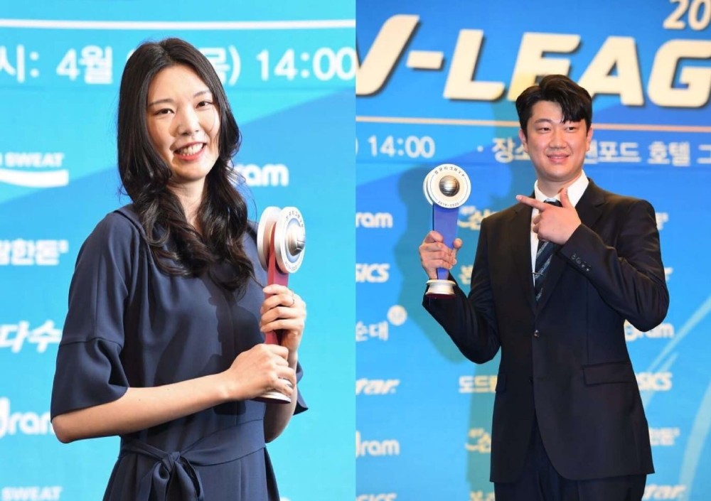 31岁的梁孝珍荣膺韩国女排联赛mvp!名将金海兰宣布退役!_腾讯新闻