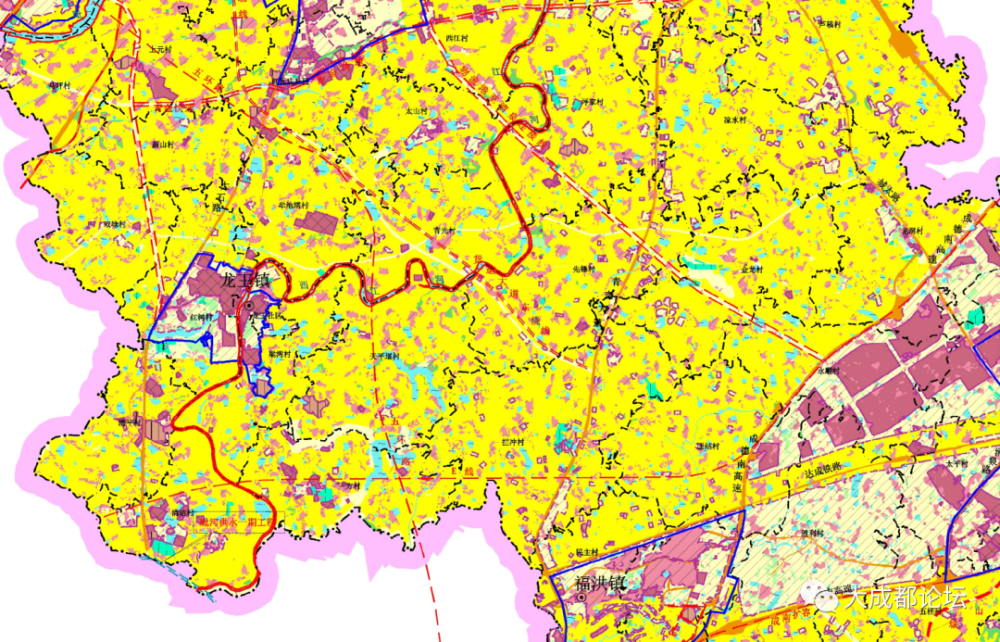 成都市青白江區土地利用總體規劃最新修改方案