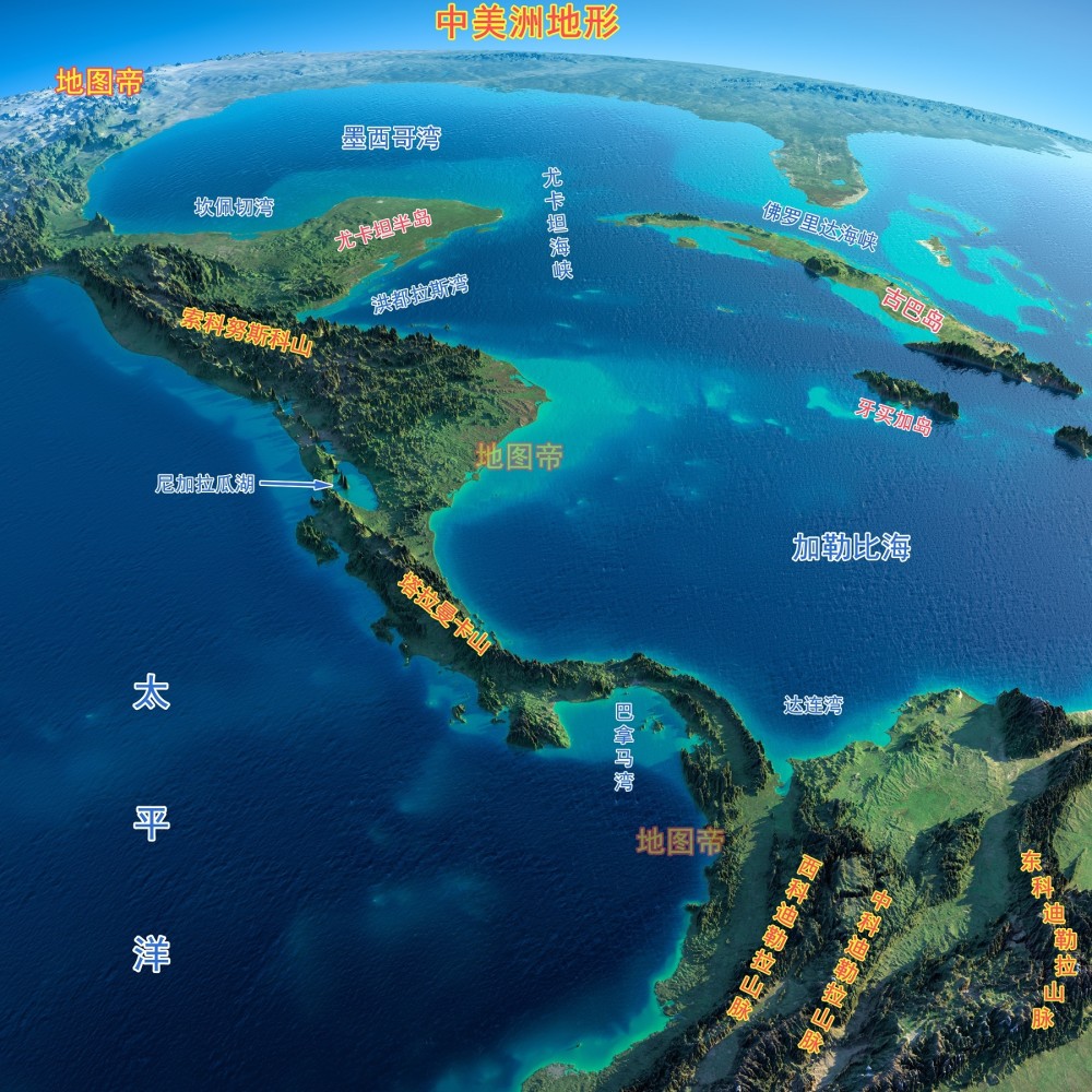 北美洲与南美洲之间为什么还有一个中美洲