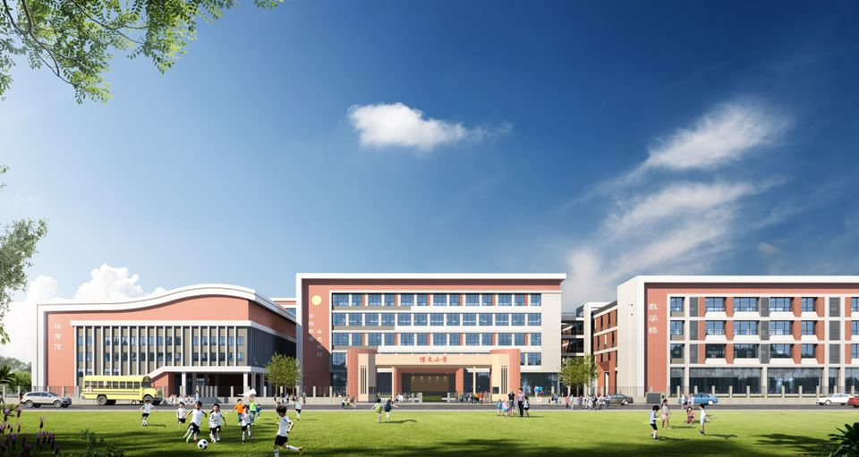 小学效果图三水体育中心三水体育中心已敲定选址方案,坐落于三水新城